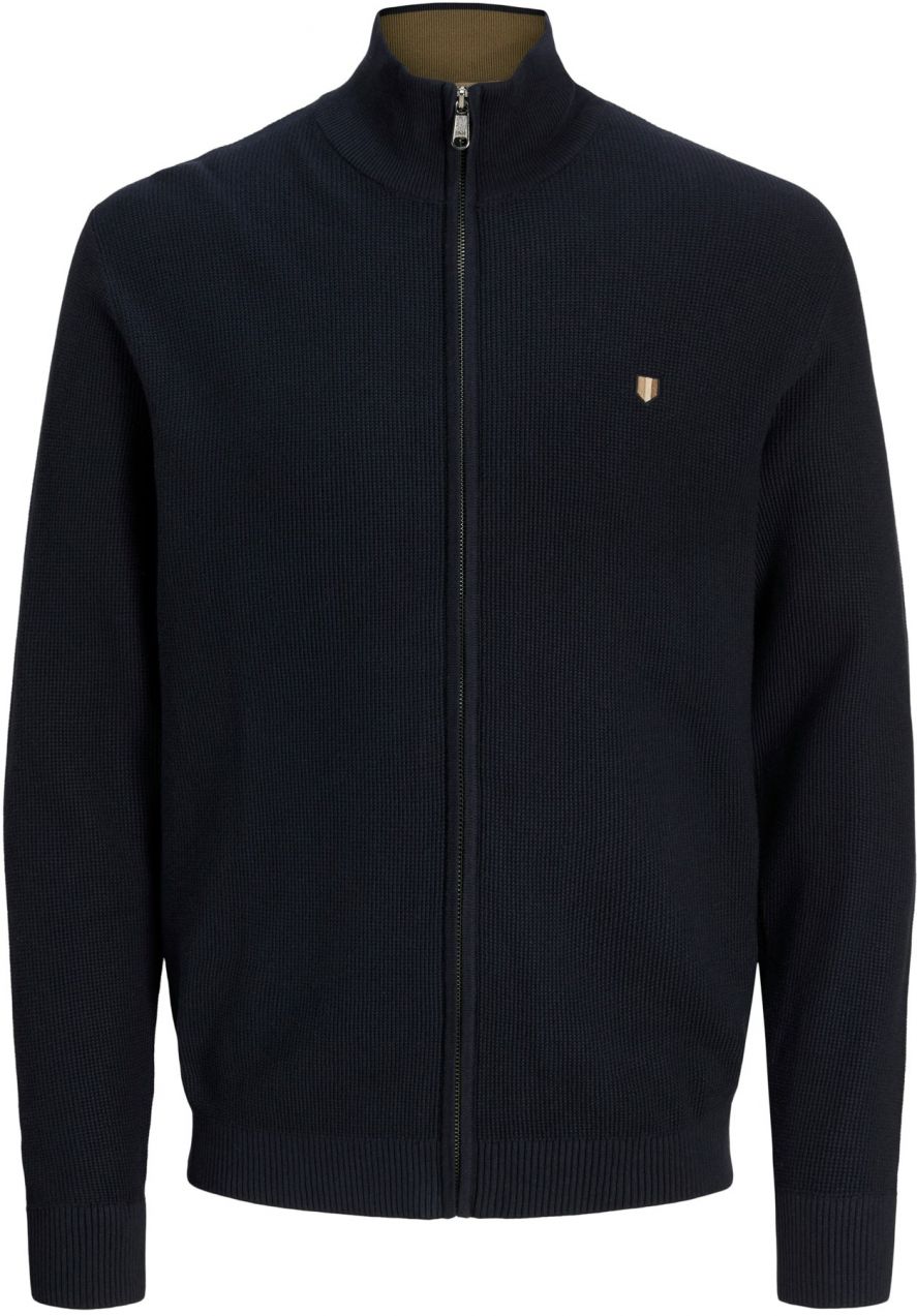 JACK & JONES Kardigán 'JPRBLUREX'  tmavomodrá