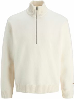 JACK & JONES Sveter 'JORNorrebro'  krémová