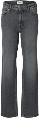 SELECTED Džínsy 'SLFBEA-KORI'  sivý denim