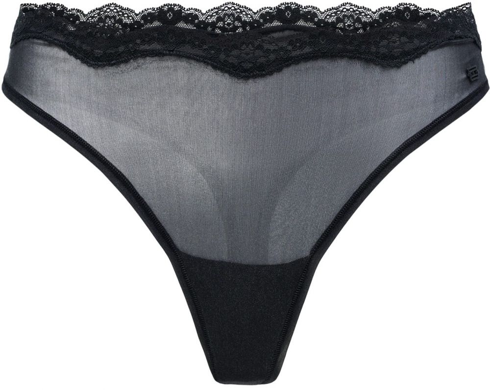 Tommy Hilfiger Underwear Tangá  čierna