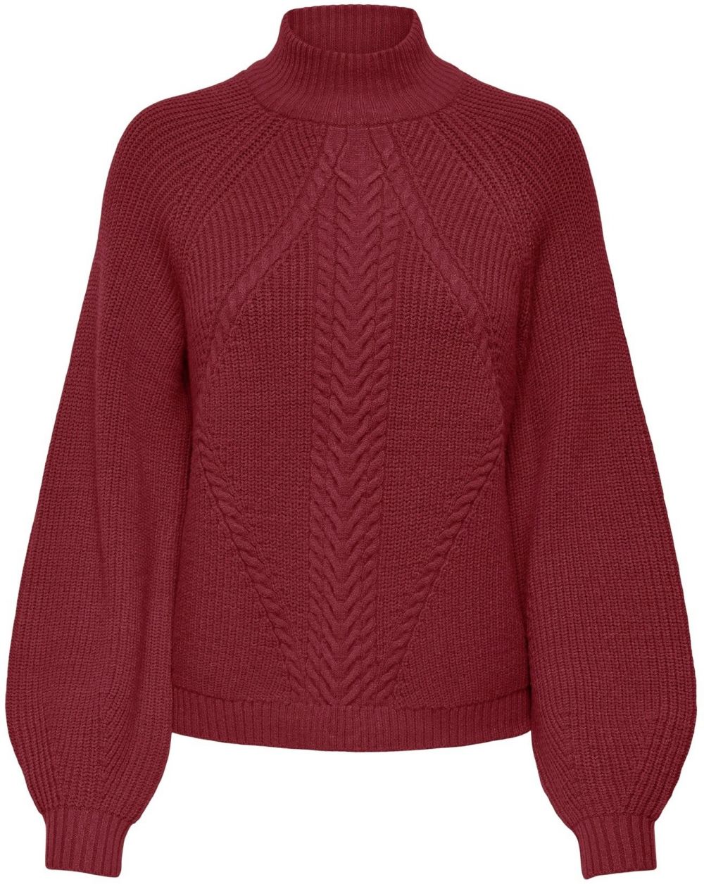 ONLY Sveter 'ONLKATIA'  vínovo červená