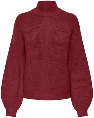 ONLY Sveter 'ONLKATIA'  vínovo červená