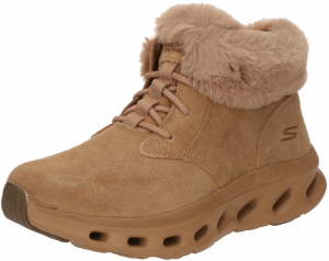 SKECHERS Šnurovacie členkové čižmy 'GO WALK GLIDE-STEP 2.0'  gaštanová