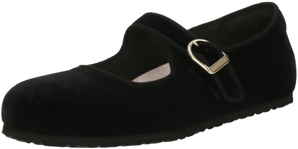 BIRKENSTOCK Baleríny s ramienkom 'Santa Clarita'  čierna