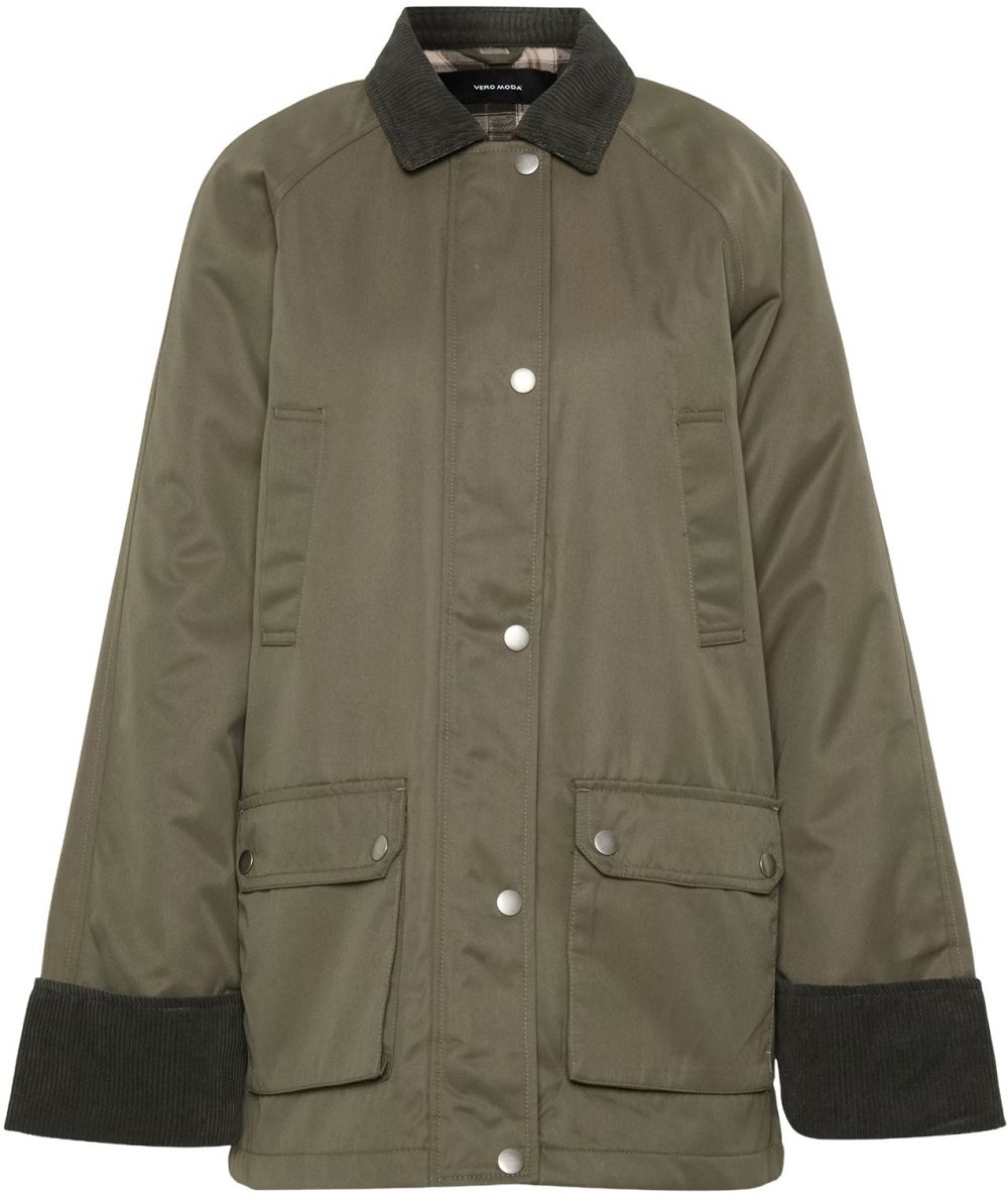 Vero Moda Tall Prechodná bunda 'VMWALES'  olivová / jedľová