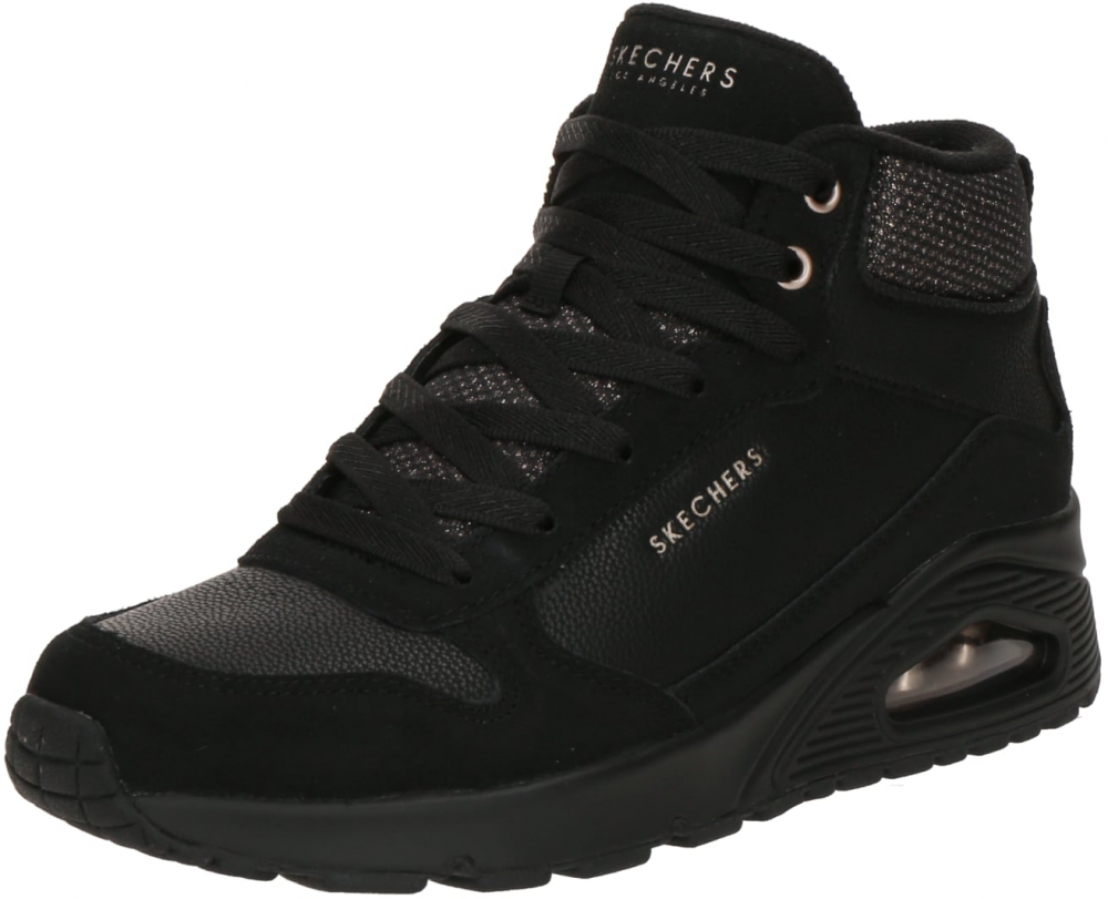 SKECHERS Členkové tenisky 'UNO'  čierna