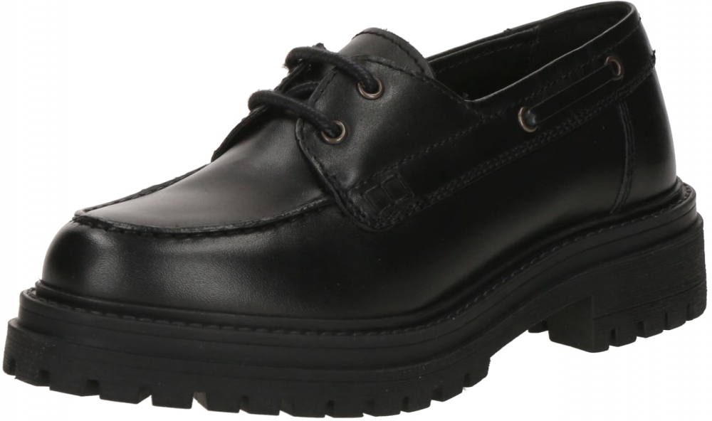 GEOX Šnurovacie topánky 'SCARPE'  čierna