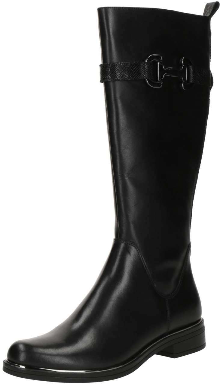 CAPRICE Čižmy  čierna