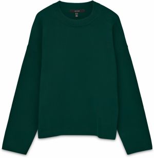 VERO MODA Sveter 'VMSILJE'  tmavozelená
