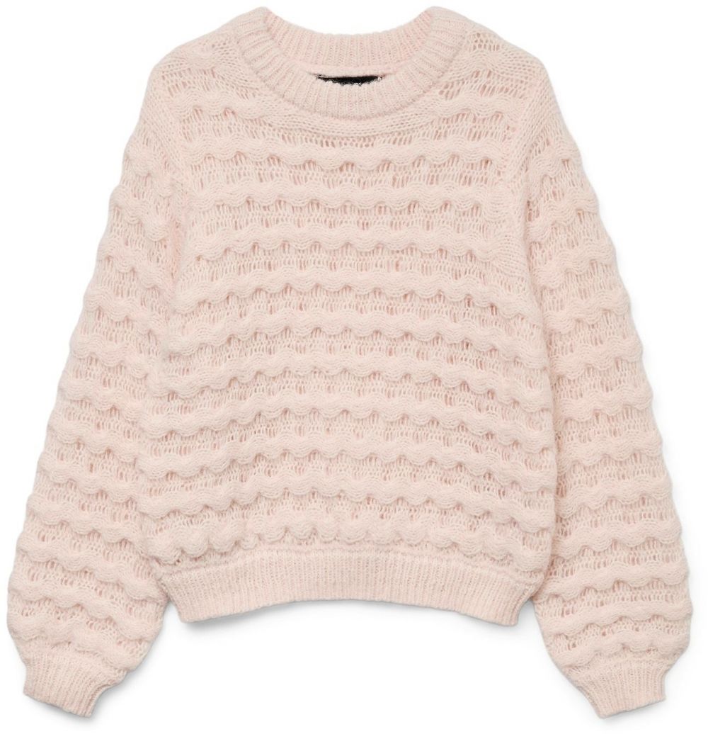 VERO MODA Sveter 'VMLAURYN'  púdrová