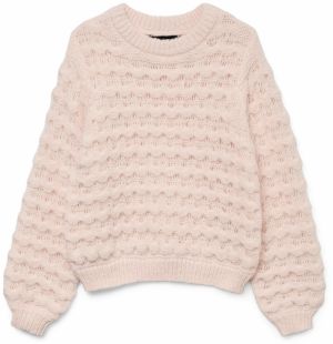 VERO MODA Sveter 'VMLAURYN'  púdrová