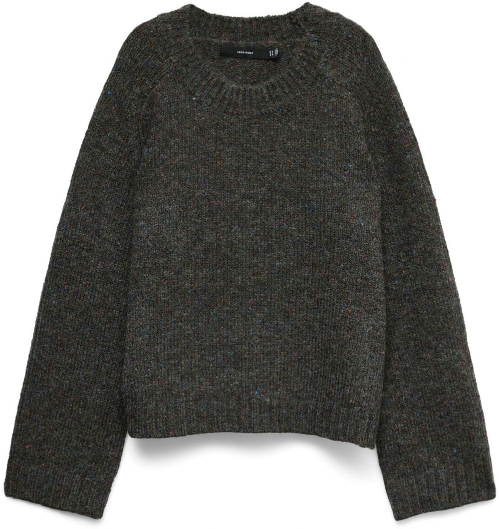 VERO MODA Sveter 'VMINGRID'  tmavosivá