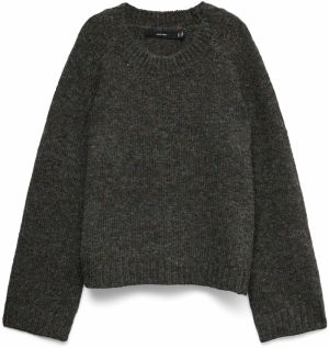VERO MODA Sveter 'VMINGRID'  tmavosivá