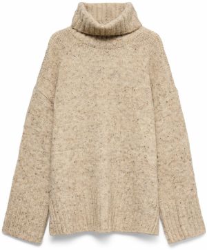 VERO MODA Sveter 'VMINGRID'  piesková