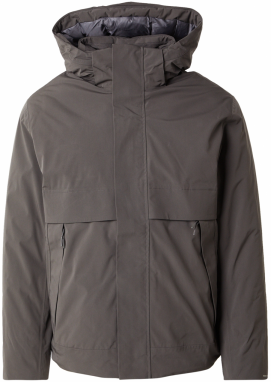 JACK & JONES Prechodná bunda 'JPRCCMOON'  tmavošedá