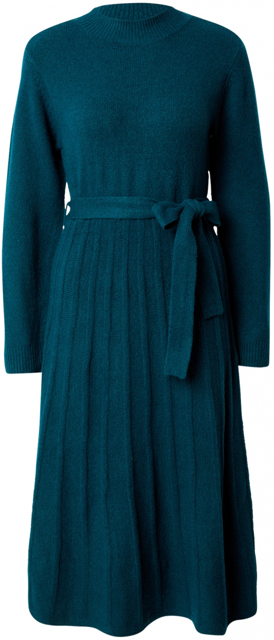 VILA Pletené šaty 'VITRINE'  petrolejová