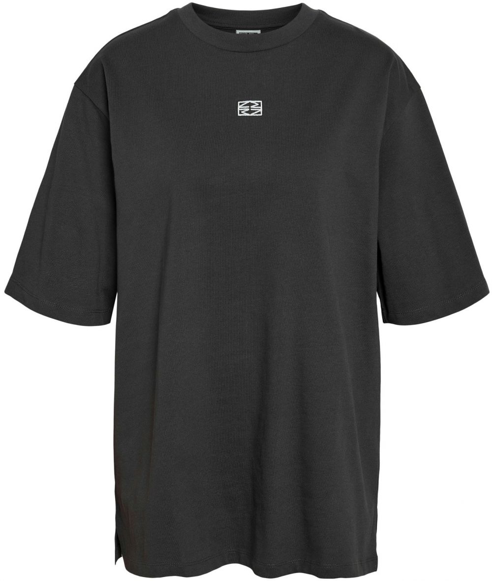 Noisy may Tričko 'NMKOKOON'  antracitová / biela