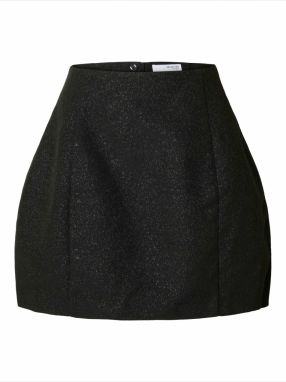 SELECTED Sukňa 'SLFMADISON'  čierna