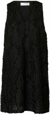 SELECTED Šaty  čierna