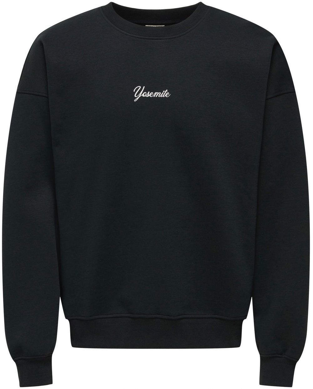 Only & Sons Mikina 'ONSCERES SKI'  čierna / biela