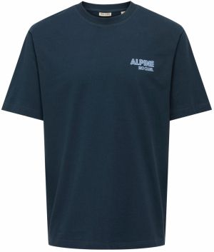 Only & Sons Tričko 'ONSMILO'  tmavomodrá / svetlomodrá