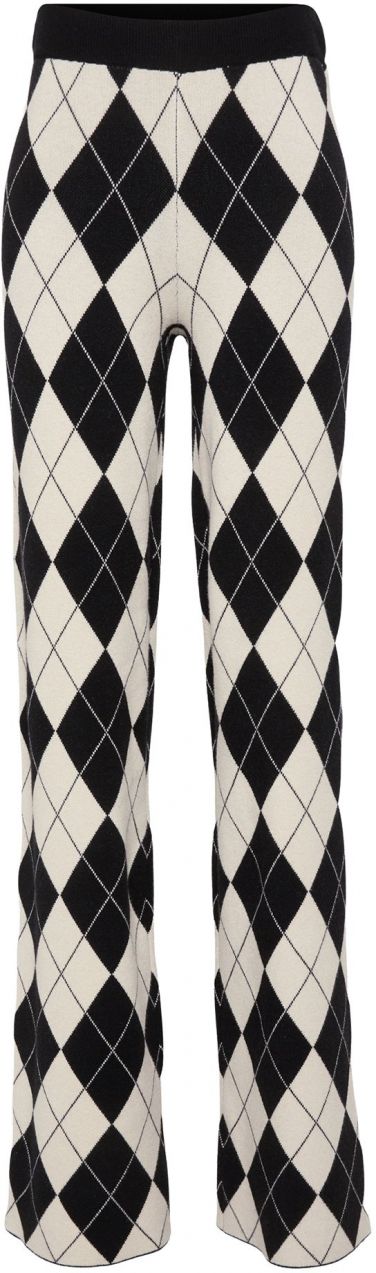 Only Tall Nohavice 'ONLANNY'  čierna / prírodná biela