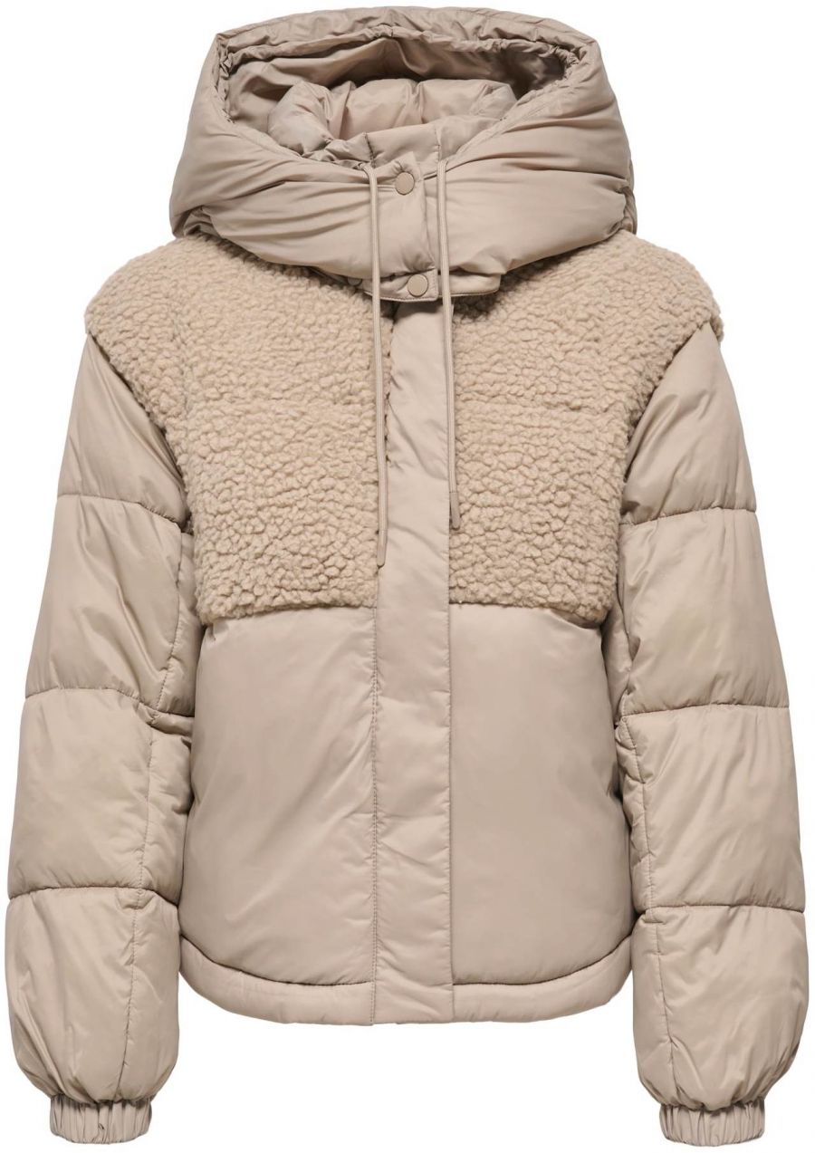 ONLY Zimná bunda  farba ťavej srsti
