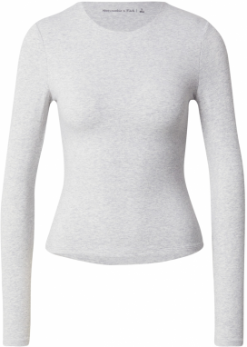 Abercrombie & Fitch Tričko  svetlosivá