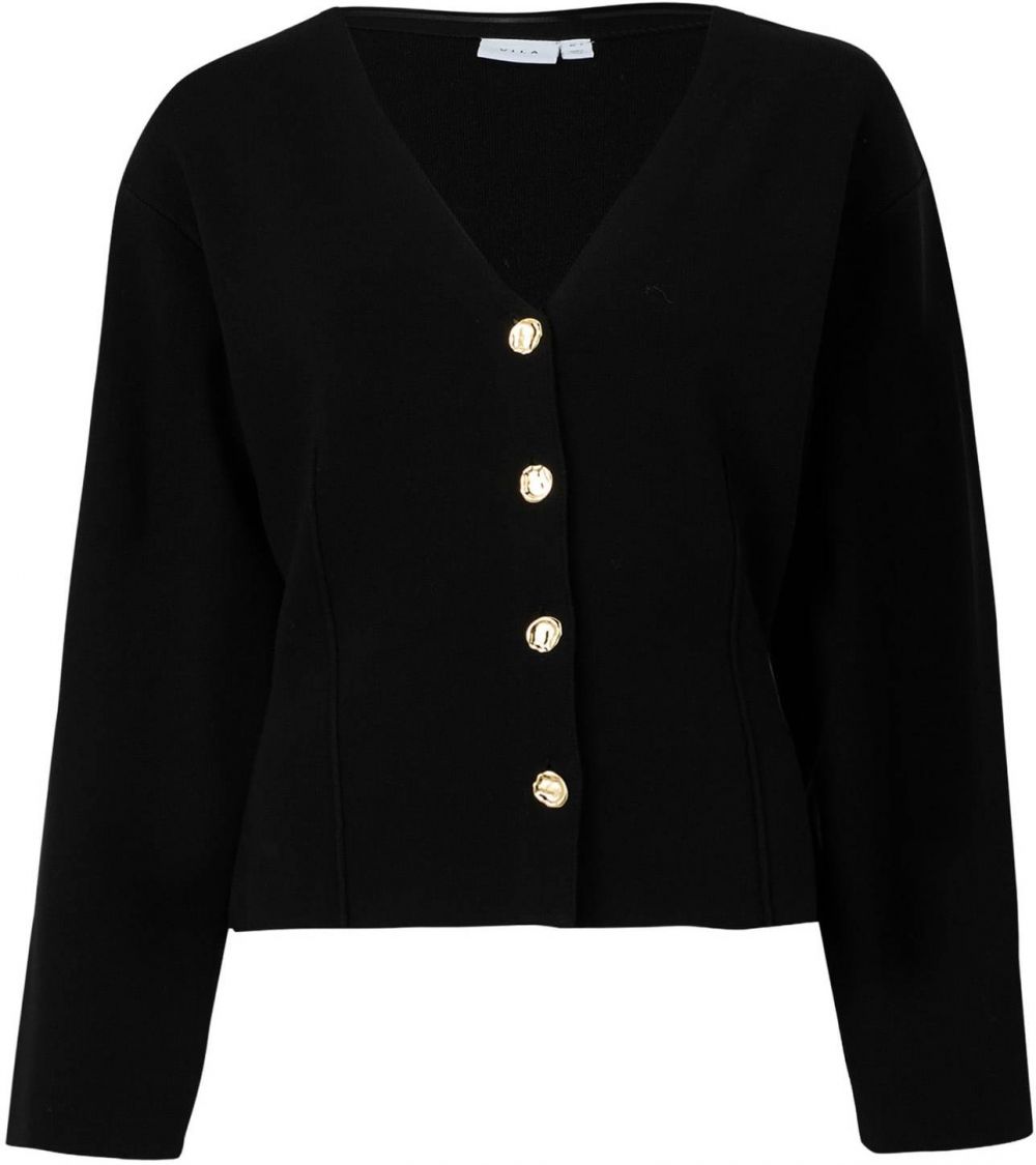 VILA Kardigán 'VISWAY'  čierna