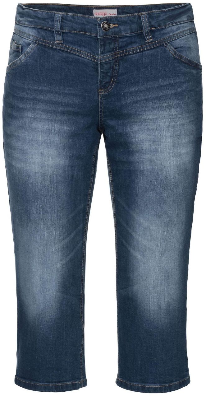SHEEGO Džínsy  modrá denim