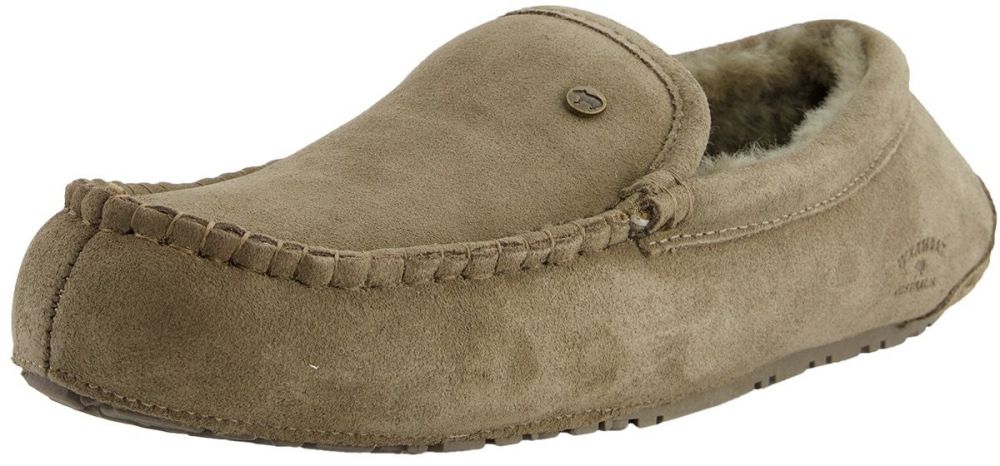 Warmbat Papuče 'Grizzly'  olivová