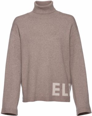 Elbsand Sveter  béžová / tmavošedá