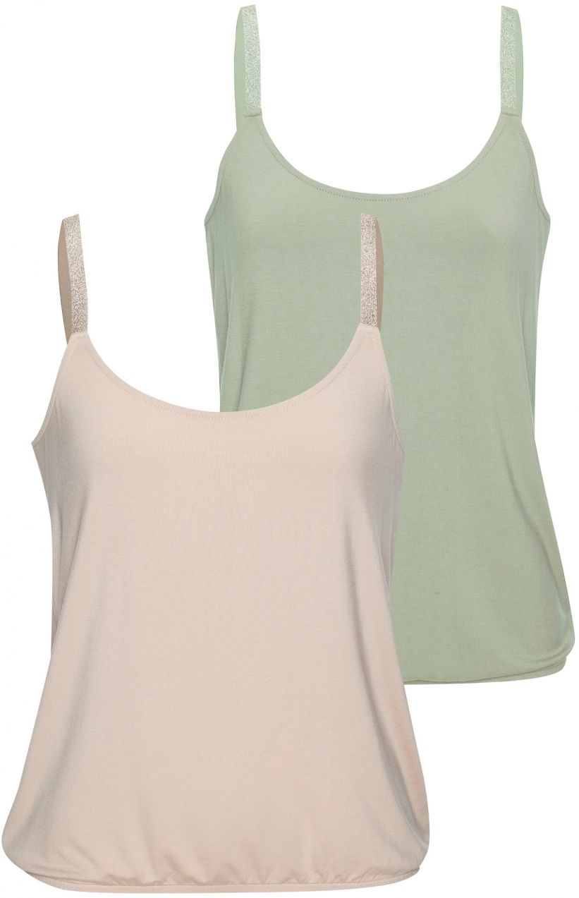 VIVANCE Top  béžová / kaki