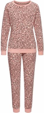 VIVANCE Pyžamo 'Dreams'  ružová / čierna / biela