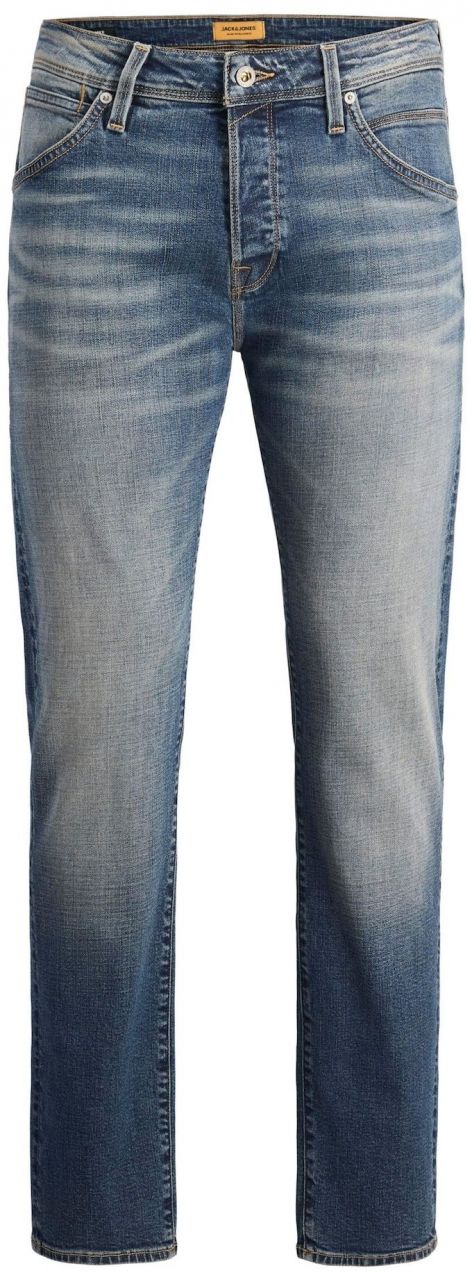 Jack & Jones Plus Džínsy 'JJMike Fox'  tmavomodrá
