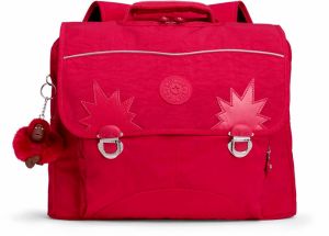 KIPLING Batoh 'Iniko'  tmavoružová