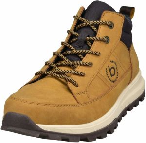 bugatti Šnurovacie čižmy  farba ťavej srsti / čierna