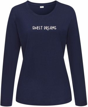s.Oliver Tričká na spanie  tmavomodrá / biela