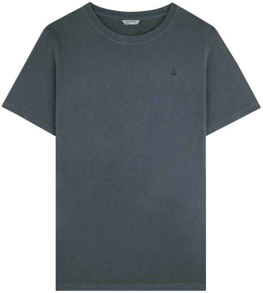 Scalpers Tričko 'Skull'  antracitová