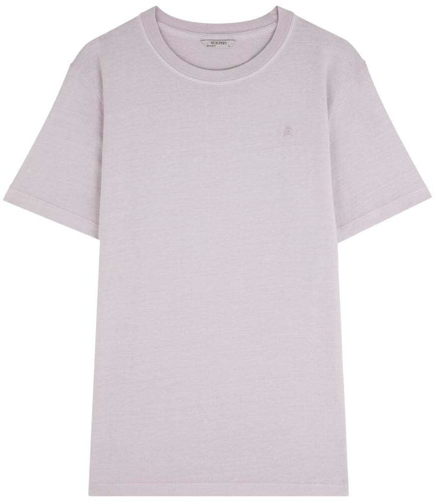 Scalpers Tričko 'Skull'  svetlofialová