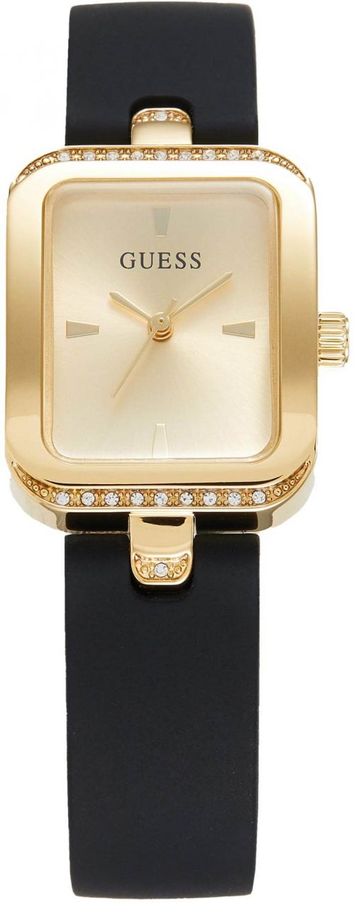 GUESS Analógové hodinky 'ISLA'  zlatá / čierna