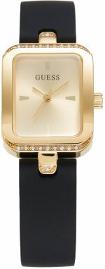 GUESS Analógové hodinky 'ISLA'  zlatá / čierna