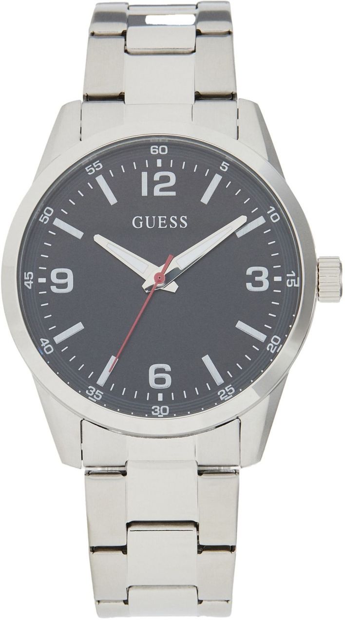 GUESS Analógové hodinky  strieborná