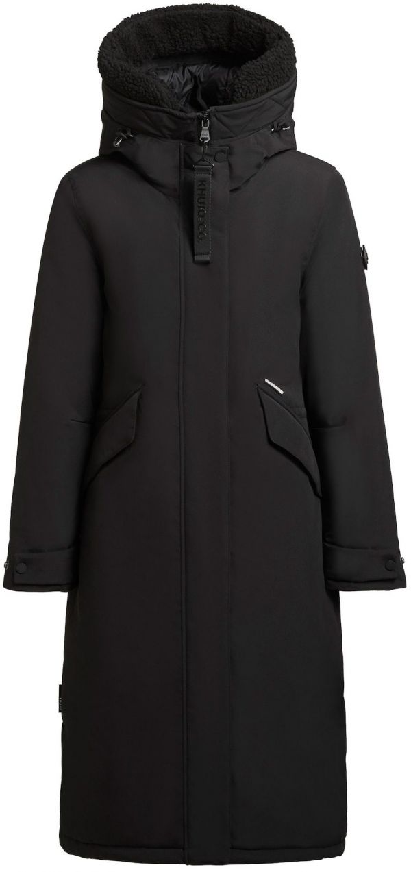khujo Zimný kabát 'Agneta2'  čierna