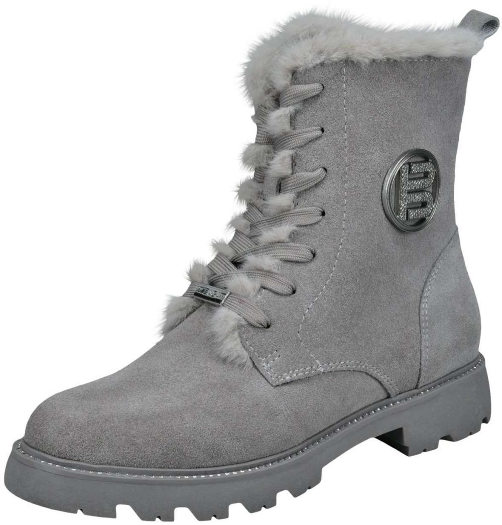 TT. BAGATT Šnurovacie čižmy  sivá