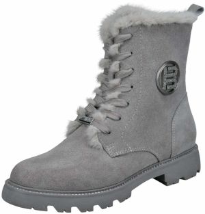 TT. BAGATT Šnurovacie čižmy  sivá