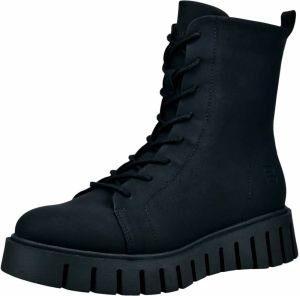 TT. BAGATT Šnurovacie členkové čižmy  čierna