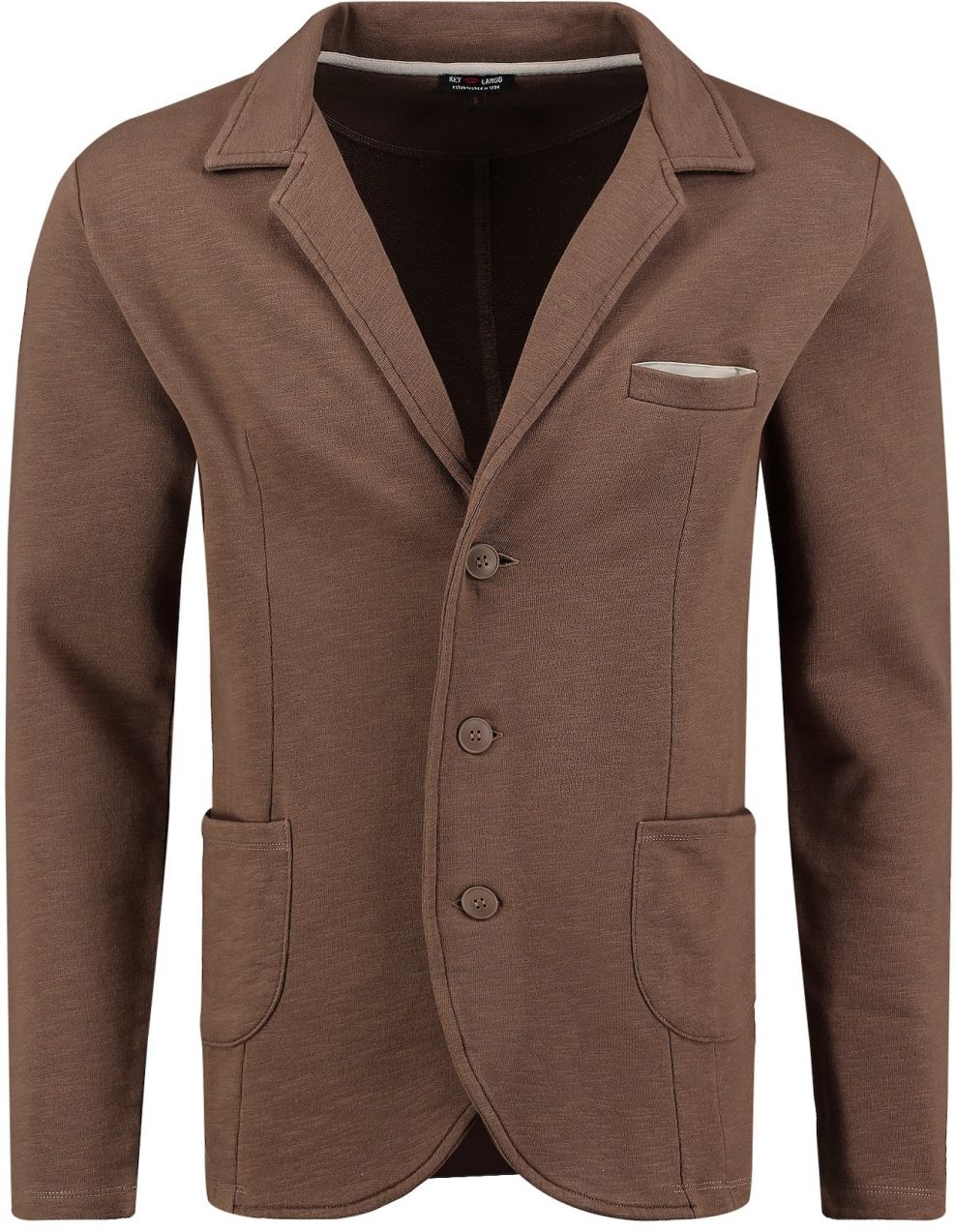 Key Largo Tepláková bunda 'KLBombay'  hnedá