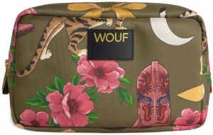 Wouf Toaletná taška  žltá / olivová / trávovo zelená / fuksia