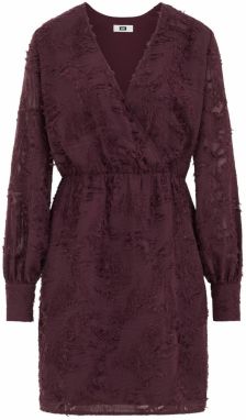 WE Fashion Šaty  vínovo červená